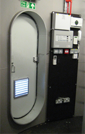 equipment room Door